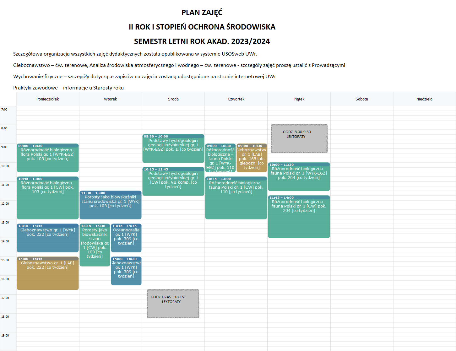 Politologia Plan Lekcji Studia Licencjackie msos.uwr.edu.pl